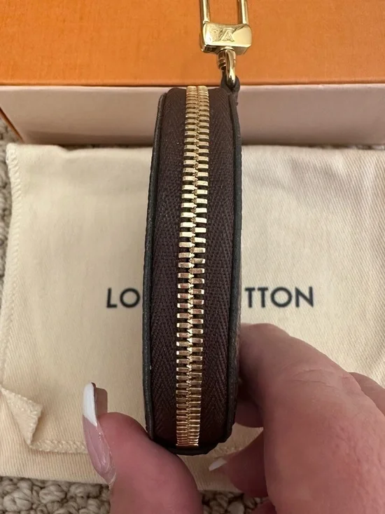 🌸💯Authentic Louis Vuitton Multi Pochette Round Coin Purse - Picture 5 of 11